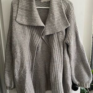 Prana Women's Gray Cardigan Sweater